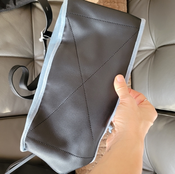 NWT Rag and Bone Indigo Suede Field Backpack - Picture 9 of 15